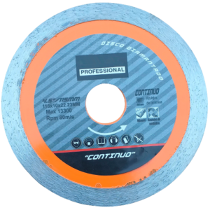 DISCO DIAMANTADO CONTINUO 115MM
