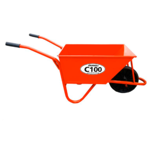 CARRETILA DE CHAPA 100LTS C100-M RUEDA MACIZA